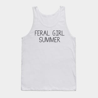 feral girl summer Tank Top